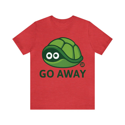 Go Away Turtle Unisex Short Sleeve Tee