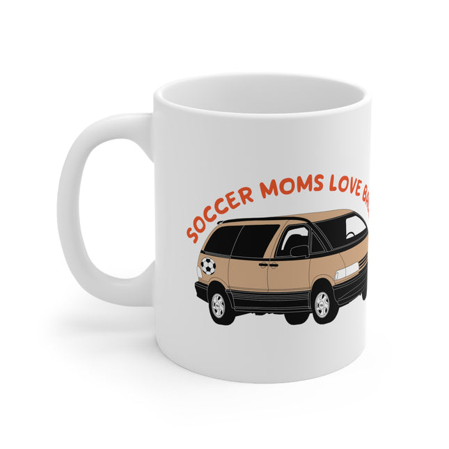 Soccer Moms Love Balls Ceramic Mug
