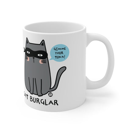 Cat Burglar Ceramic Mug