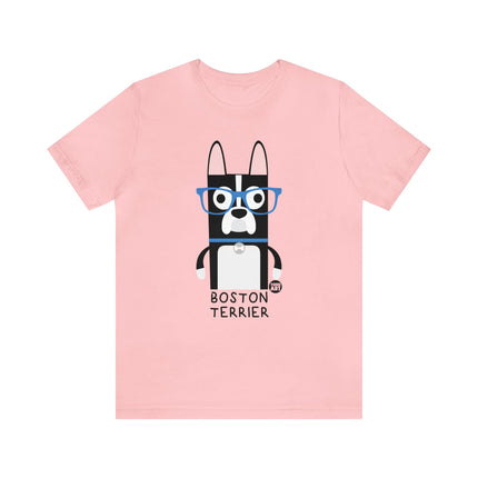 Bow Wow Meow Boston Terrier Unisex Tee