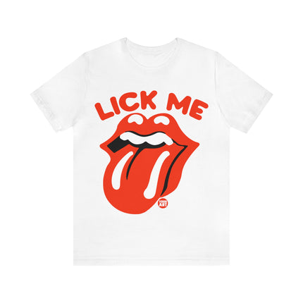 Lick Me Lips Unisex Short Sleeve Tee