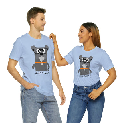 Bow Wow Meow Schnauzer Unisex Tee