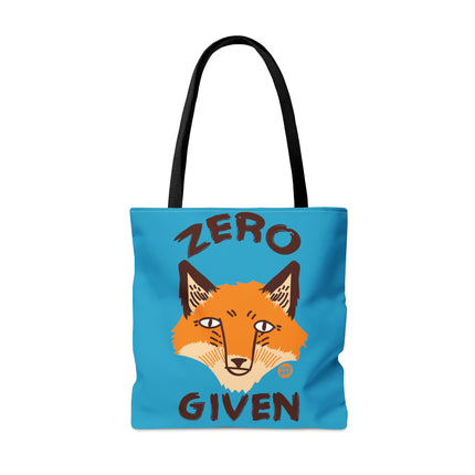 Zero Fox Given Tote Bag