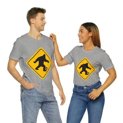 Bigfoot Crossing Unisex Short Sleeve Tee