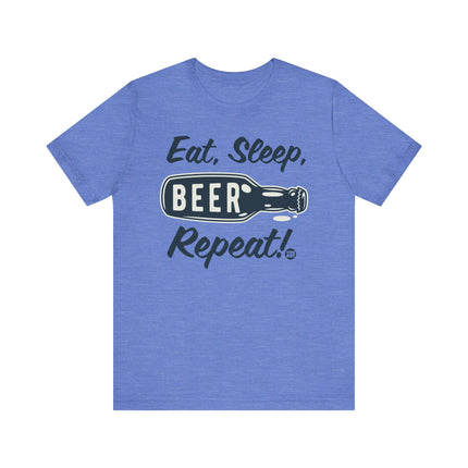 Eat Sleep Beer Repeat, Funny Beer Drinker Tees, Beer Lover Shirt Gift