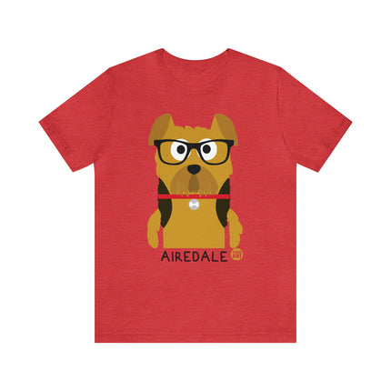 Bow Wow Meow Airedale Unisex Tee