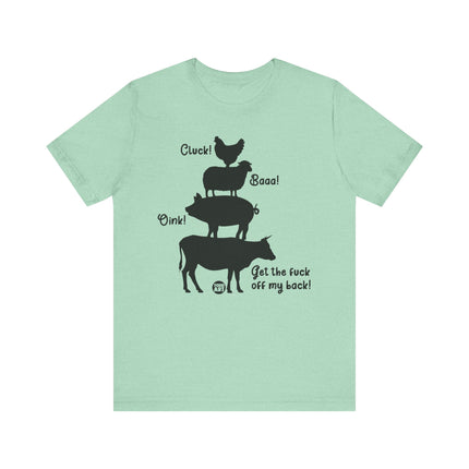 Chicken Sheep Pig Cow Tshirt