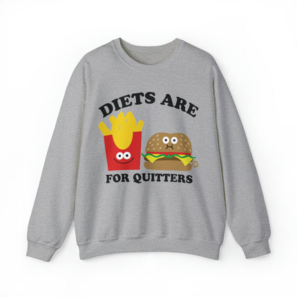 Diets Are For Quitters Crewneck Sweatshirt