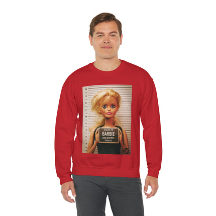 Barbie Malibu Mugshot Crewneck Sweatshirt