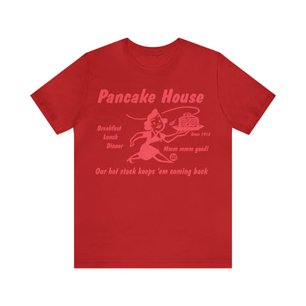 Retro Pancake House Unisex Short Sleeve Tee