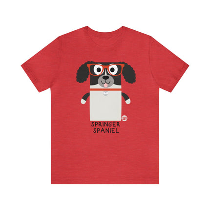 Bow Wow Meow Springer Spaniel Unisex Tee