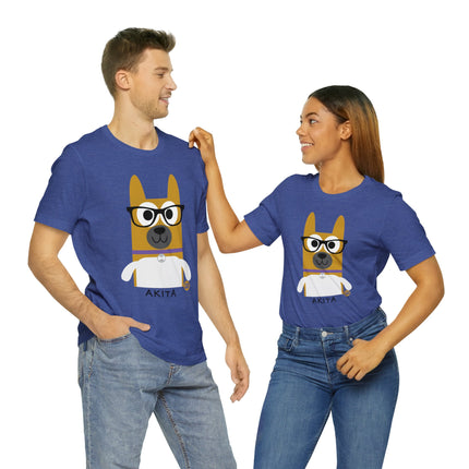 Bow Wow Meow Akita Unisex Tee