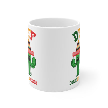 down to fiesta Ceramic Mug