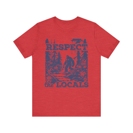 Respect Locals Bigfoot Tee