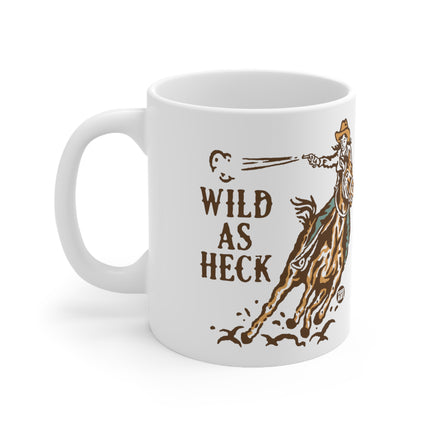 Wild As Heck Ceramic Mug