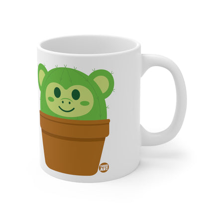 Cactimals Monkey Ceramic Mug