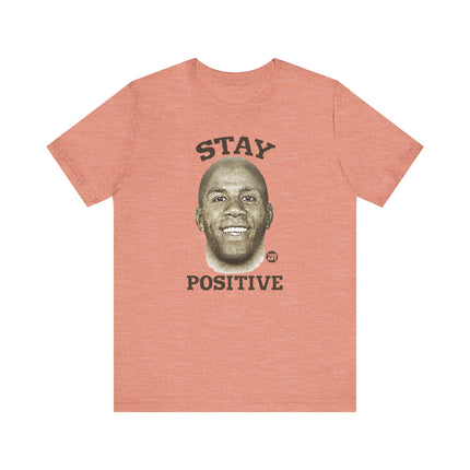 Motivational "STAY POSITIVE" MAGIC JOHNSON Tee Shirt