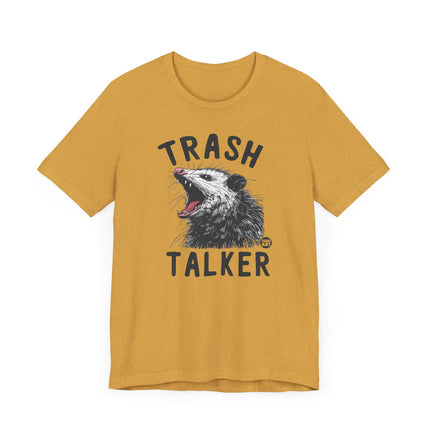 Funny "TRASH TALKER" Tee Shirt
