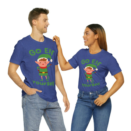 Go Elf Yourself Unisex Xmas Tee