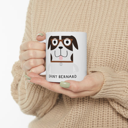 Bow Wow Meow Saint Bernard Ceramic Mug