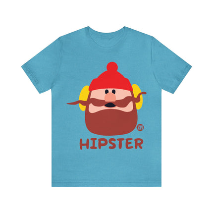 Hipster Lumberjack Unisex Tee