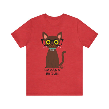 Bow Wow Meow Havana Brown Unisex Tee