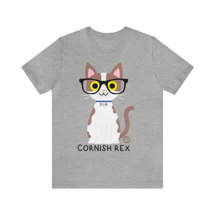 Bow Wow Meow Cornish Rex Unisex Tee