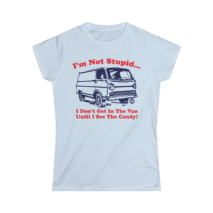 Not Stupid Candy First Candy Van Women's Softstyle Tee