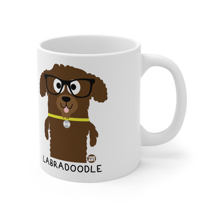 Bow Wow Meow Labradoodle Ceramic Mug