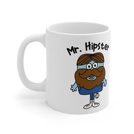 Mr. Hipster Ceramic Mug