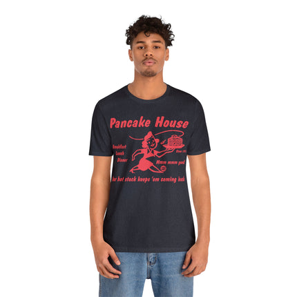 Retro Pancake House Unisex Short Sleeve Tee