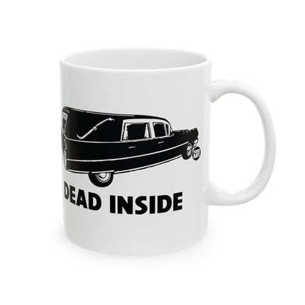 Dead Inside Hearse Ceramic Coffee Mug