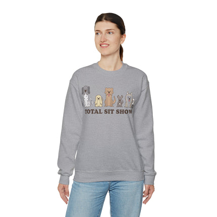 Total Sit Show Dogs Crewneck Sweatshirt