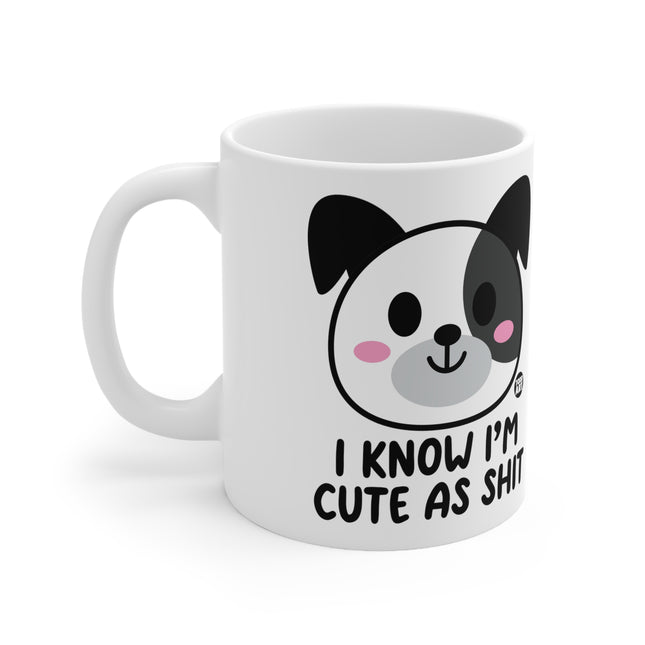 Cute As Shit Dog Ceramic Mug