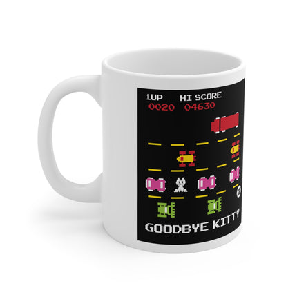 Goodbye Kitty Video Game Ceramic Mug