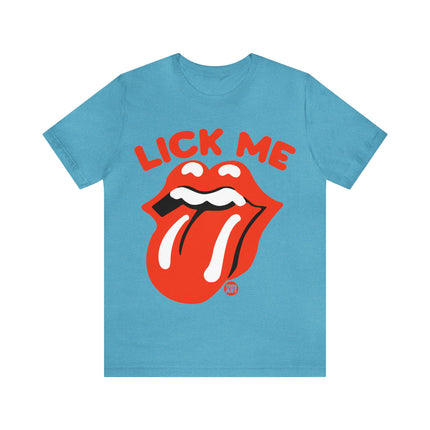 Lick Me Lips Unisex Short Sleeve Tee