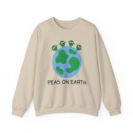 Peas on Earth Crewneck Sweatshirt