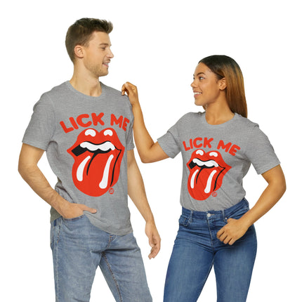 Lick Me Lips Unisex Short Sleeve Tee