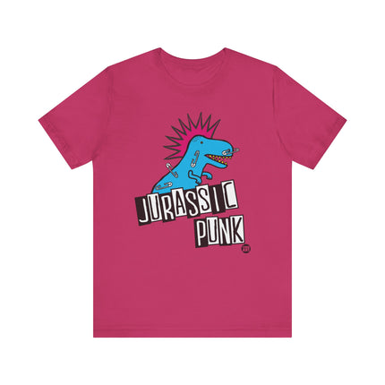 Jurassic Punk Dinosaur Tee, Punk Rock Dinosaur Tshirt