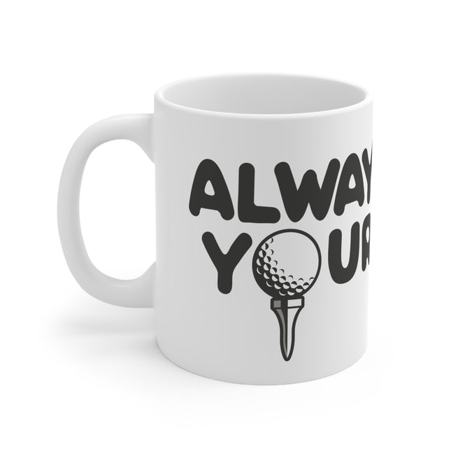 Always Wash Balls Ceramic Mug