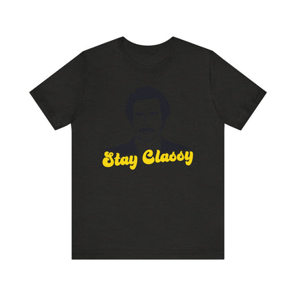 Funny "Stay Classy" Ron Burgandy Tee Shirt