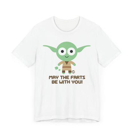 Funny Star Wars "May the Farts Be With You" Yoda Tee Shirt