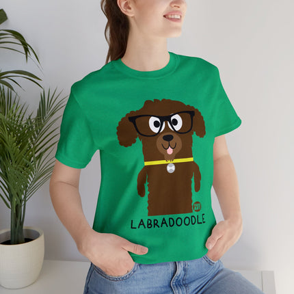 Bow Wow Meow Labradoodle Unisex Tee