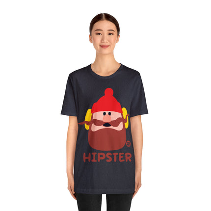 Hipster Lumberjack Unisex Tee