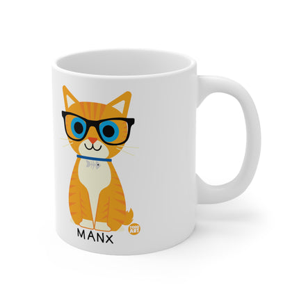 Bow Wow Meow Manx Coon Ceramic Mug