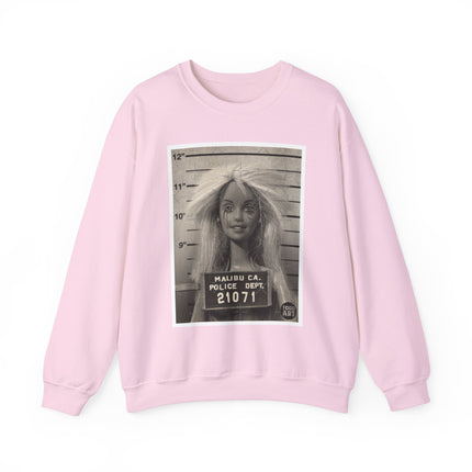 Barbie Mugshot Crewneck Sweatshirt