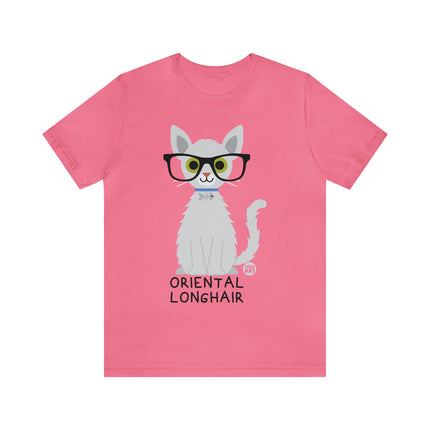 Bow Wow Meow Oriental Longhair Unisex Tee