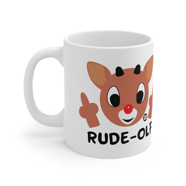 Rude Olf Rudolf Ceramic Mug