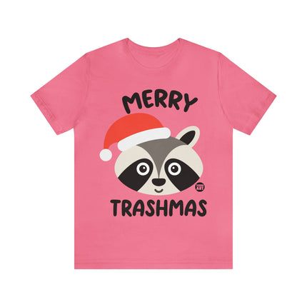 Merry Trashmas Racoon Xmas Unisex Tee