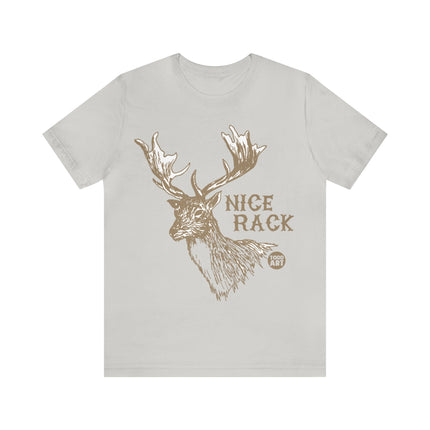 Nice Rack Deer Unisex Short Sleeve Tee